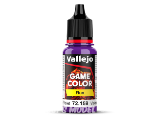 Vallejo Peinture Acrylique Game Color Nouvelle gamme 72159 Violet Fluo 17ml