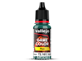 Vallejo Peinture Acrylique Game Color Nouvelle gamme 72161 Vert Froid Fluo 17ml