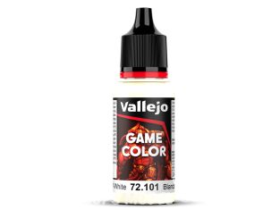 Vallejo Peinture Acrylique Game Color Nouvelle gamme 72101 blanc sale 17ml