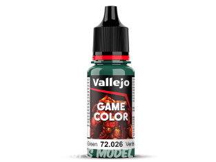 Vallejo Peinture Acrylique Game Color Nouvelle gamme 72026 Vert Jade 17ml