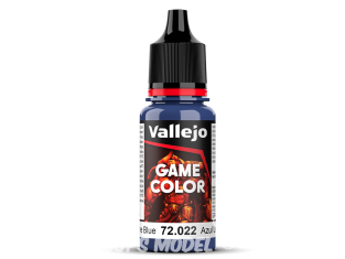 Vallejo Peinture Acrylique Game Color Nouvelle gamme 72022 Bleu Outremer 17ml