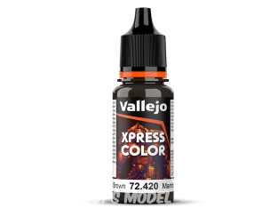 Vallejo Peinture Acrylique Game Color Nouvelle gamme 72420 Xpress Déchets bruns 17ml