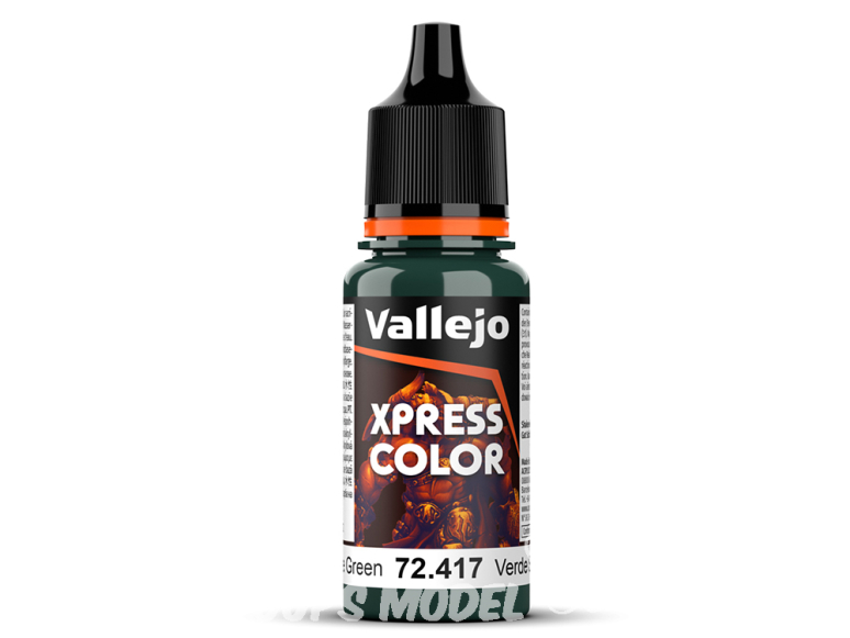 Vallejo Peinture Acrylique Game Color Nouvelle gamme 72417 Xpress Vert Serpent 17ml