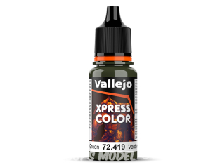 Vallejo Peinture Acrylique Game Color Nouvelle gamme 72419 Xpress Vert peste 17ml