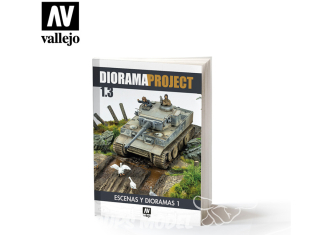 Vallejo Librairie 75049 Diorama Project 1.3 Décors et Dioramas 1 en Anglais
