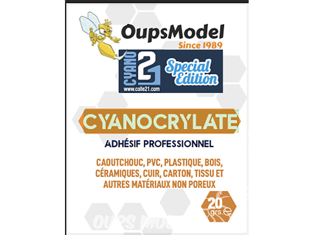 Colle Cyanoacrylate bois V-300 - RB Products - Mission Modélisme