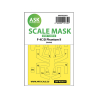 ASK Art Scale Kit Mask M32031 F-4C/D Phantom II Tamiya Recto 1/32