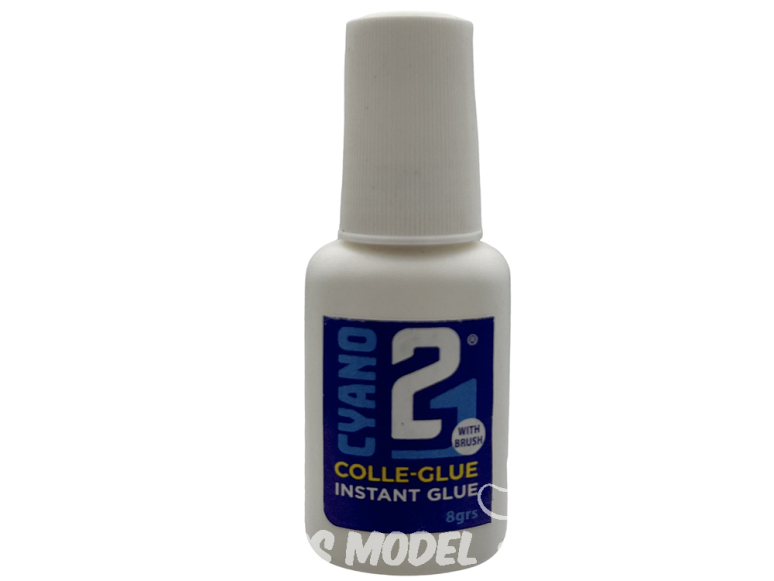 Colle 21 colle Instant Glue 8gr avec pinceau CYANOACRYLATE