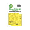 ASK Art Scale Kit Mask M24002 Supermarine Spitfire Mk.IXc Airfix Recto Verso 1/24