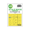 ASK Art Scale Kit Mask M48054 F4U-1D Corsair Tamiya Recto Verso 1/48