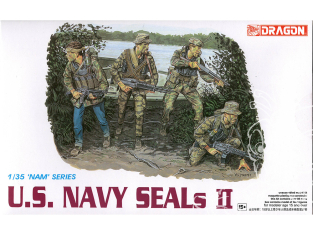 Dragon maquette militaire 3316 US navy Seals II Nam series 1/35