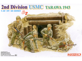 dragon maquette militaire 6272 USMC 2nd Division (Tarawa 1943) 1/35