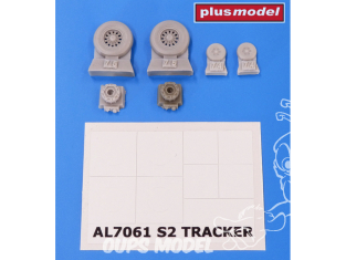Plus Model AL7061 Roues rS2 Tracker kola 1/72