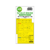 ASK Art Scale Kit Mask M48048 SR-71A Blackbird Revell Recto Verso et roues 1/48