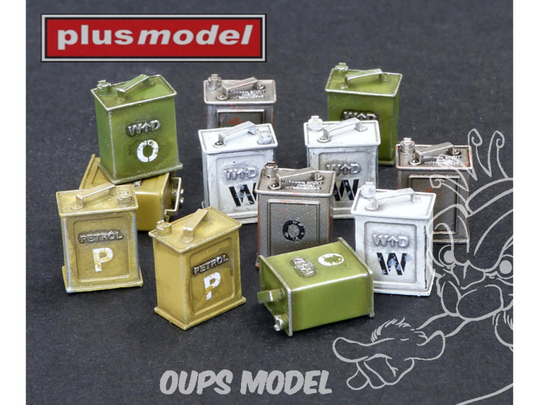 Plus Model Dp3005 Bidons britanniques en relief POW 3D Print 1/35