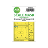 ASK Art Scale Kit Mask M48030 Grumman F-14D Tomcat Tamiya Recto Verso 1/48