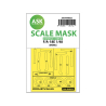 ASK Art Scale Kit Mask M48025 F/A-18E Meng Recto Verso 1/48