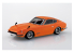 Aoshima maquette voiture 64764 Nissan S30 Fairlady Z Custom Wheel Orange SNAP KIT 1/32