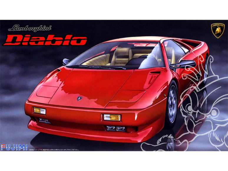 Fujimi maquette voiture 126791 Lamborghini Diablo 1/24