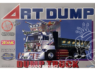 Fujimi maquette camion 11998 Camion Art Dump Truck V-10 360PS 10Ton 1/24