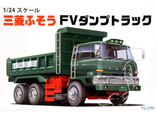 Fujimi maquette camion 11974 Camion Mitsubishi Fuso Dump Truck 1/24