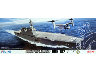 Fujimi maquette bateau 600185 DDH-182 Destroyer porte-hélicoptères Japonais 1/350