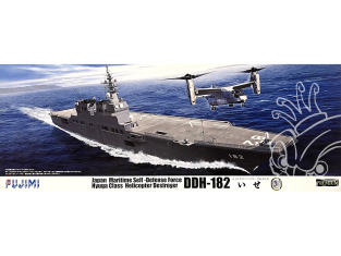 Fujimi maquette bateau 600376 DDH-182 Destroyer porte-hélicoptères Japonais Premium 1/350
