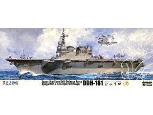 Fujimi maquette bateau 600369 DDH-181 Destroyer porte-hélicoptères Japonais Premium 1/350