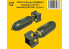 CMK kit resine 4458 Bombe 2000 Lb AN-M66A2 équipée d&#039;un assemblage d&#039;ailettes M116A1 (2 pièces) 1/48