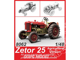 Cmk kit d'amelioration 8062 Zetor 25 version agricole 1/48