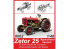 Cmk kit d&#039;amelioration 8062 Zetor 25 version agricole 1/48