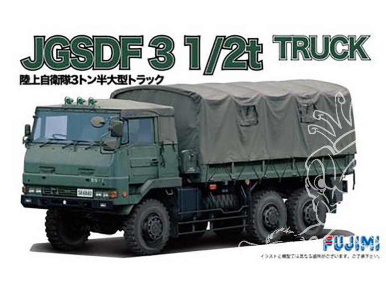 Fujimi maquette militaire 722382 Camion 3 1/2T JGSDF 1/72
