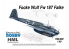 MPM maquette avion HLM002 Focke-Wulf Fw 187A-0 Falke Kit résine 1/48