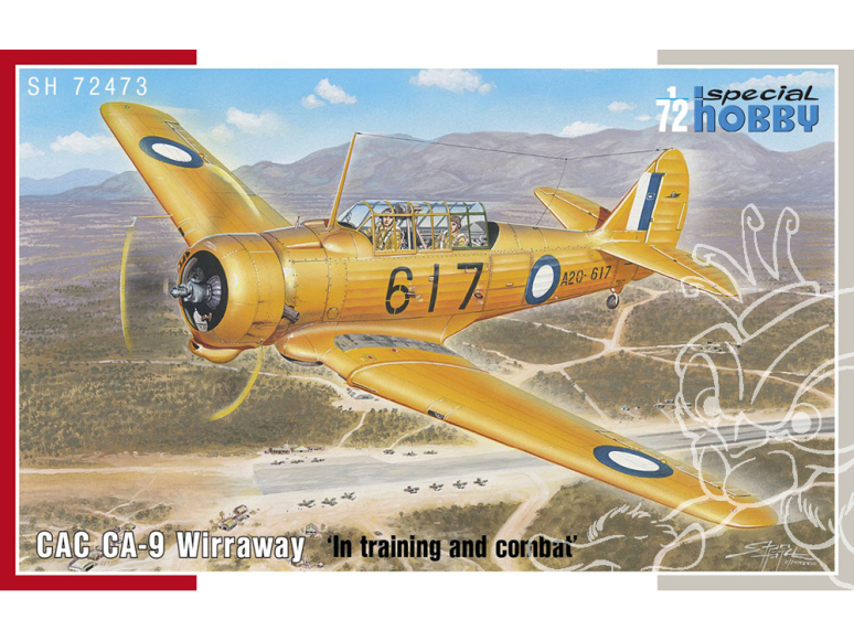 Special Hobby maquette avion 72473 CAC CA-9 Wirraway A l'entraînement et au combat 1/72