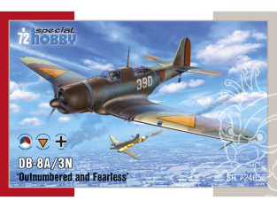 Special Hobby maquette avion 72465 DB-8A/3N En infériorité numérique et sans peur 1/72