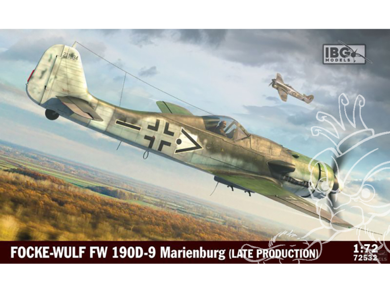 IBG maquette avion 72532 FW190D-9 Marienburg fin de production 1/72