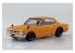 Aoshima maquette voiture 64733 Nissan Skyline 2000GT-R Custom wheels Safari Brown SNAP KIT 1/32