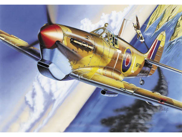 italeri maquette avion 0001 Spitfire MK. VB 1/72