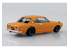 Aoshima maquette voiture 64733 Nissan Skyline 2000GT-R Custom wheels Safari Brown SNAP KIT 1/32