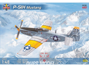 MODELSVIT maquette avion 4821 P-51H Mustang USAF edition 1/48