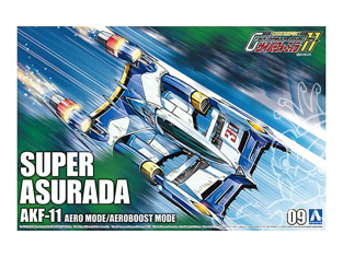 Aoshima maquette voiture 59111 Super Asurada AKF-11 Aero Mode / Aeroboost Mode Cyper Formula 1/24