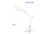 Daylight DLE1510 Duo Lampe avec Clamp