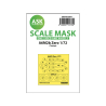 ASK Art Scale Kit Mask M72051 A6M2b Zero Tamiya Recto et roues 1/72