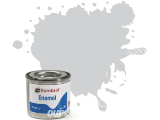 HUMBROL Peinture enamel 011 Nouvelle formule Argent métal brillant