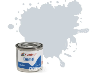 HUMBROL Peinture enamel 27001 Nouvelle formule metalcote aluminium