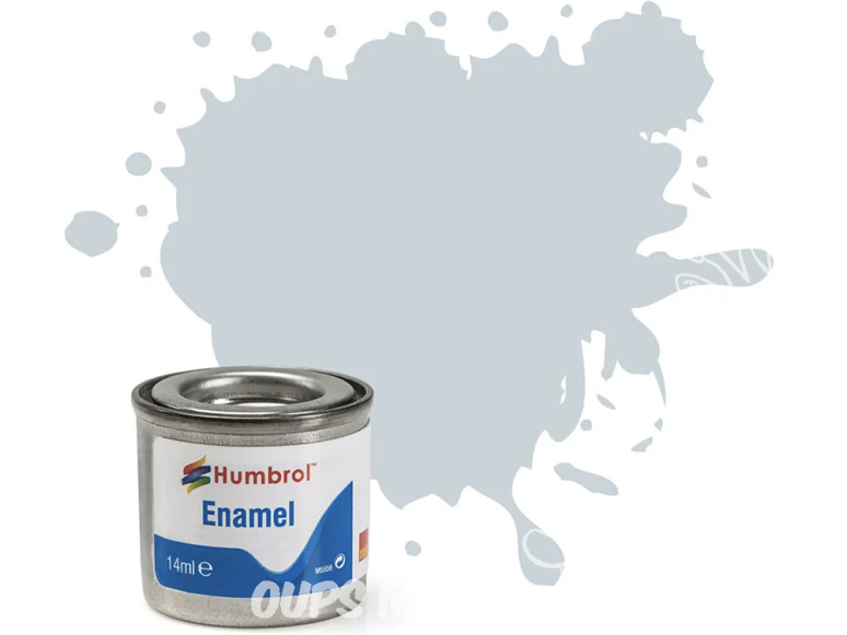 HUMBROL Peinture enamel 27002 Nouvelle formule metalcote aluminium poli