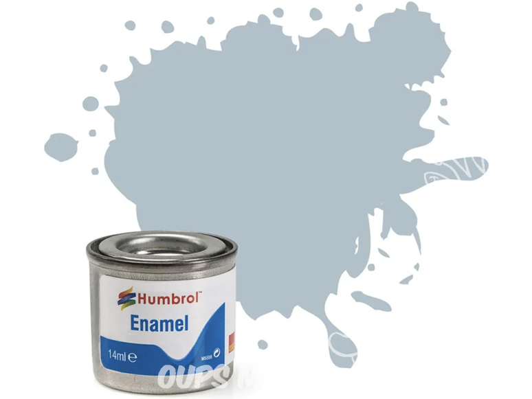 HUMBROL Peinture enamel 27003 Nouvelle formule metalcote acier poli