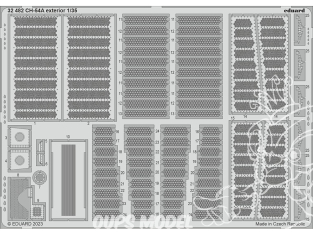 Eduard photodécoupe hélicoptére 32482 Extérieur CH-54A Icm 1/35