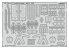 EDUARD photodecoupe avion 481108 Undercarriage PV-1 Academy 1/48