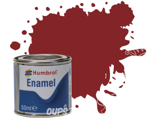 HUMBROL Peinture enamel XL 020 Nouvelle formule Bordeaux brillant 50ml